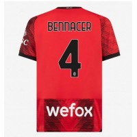 AC Milan Ismael Bennacer #4 Replica Home Shirt 2023-24 Short Sleeve